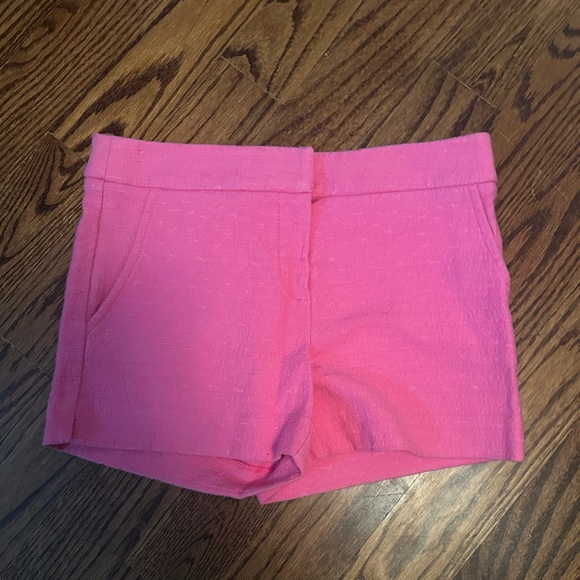 Trina Turk Pink Hermosa Twill Shorts - Picture 3 of 7